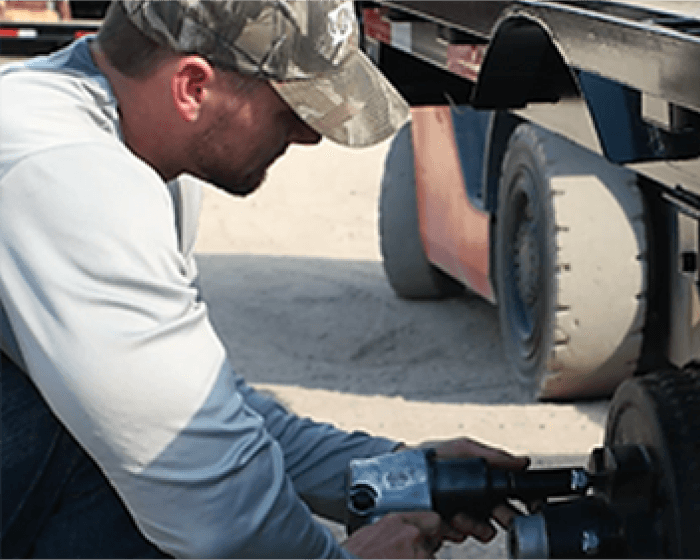 Trailer wheel repairing Houston