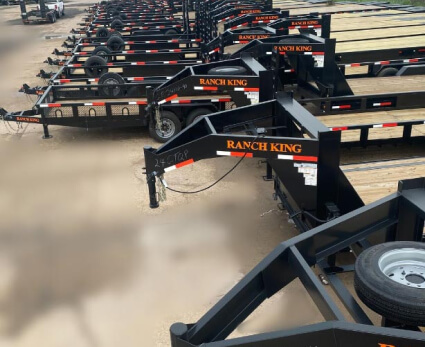 Different types of trailers Houston