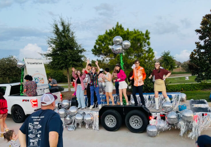 Bridgeland High School Home Coming Float