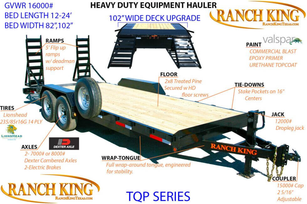 HEAVY DUTY Equipment Hauler Houston